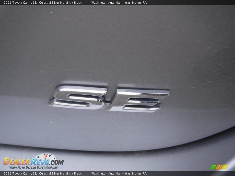 2021 Toyota Camry SE Celestial Silver Metallic / Black Photo #19