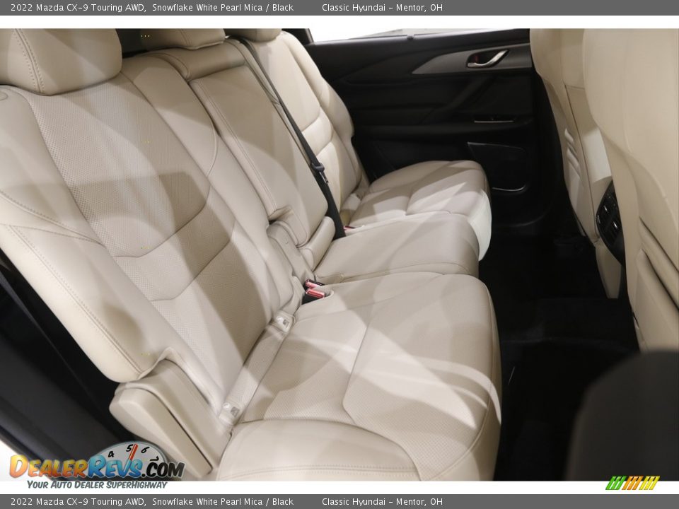 2022 Mazda CX-9 Touring AWD Snowflake White Pearl Mica / Black Photo #17