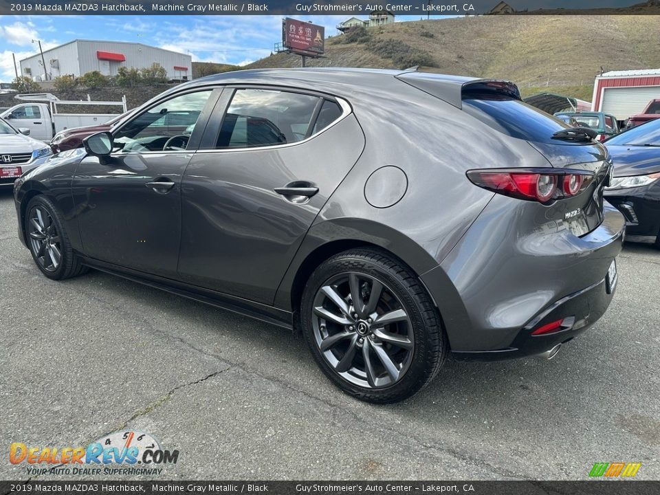 Machine Gray Metallic 2019 Mazda MAZDA3 Hatchback Photo #4