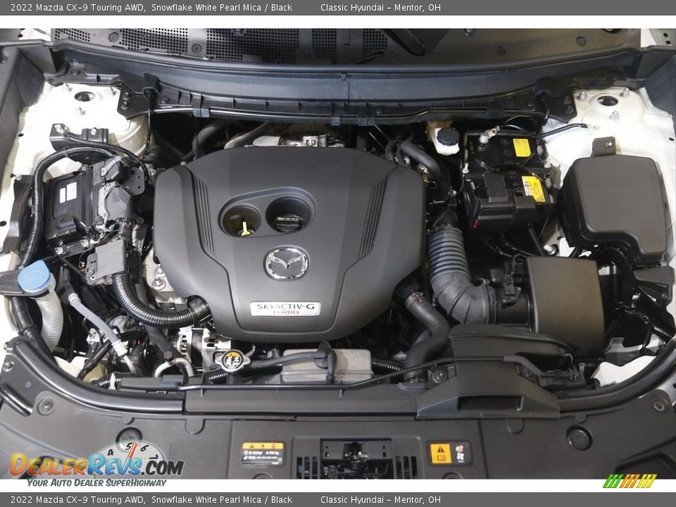 2022 Mazda CX-9 Touring AWD Snowflake White Pearl Mica / Black Photo #21