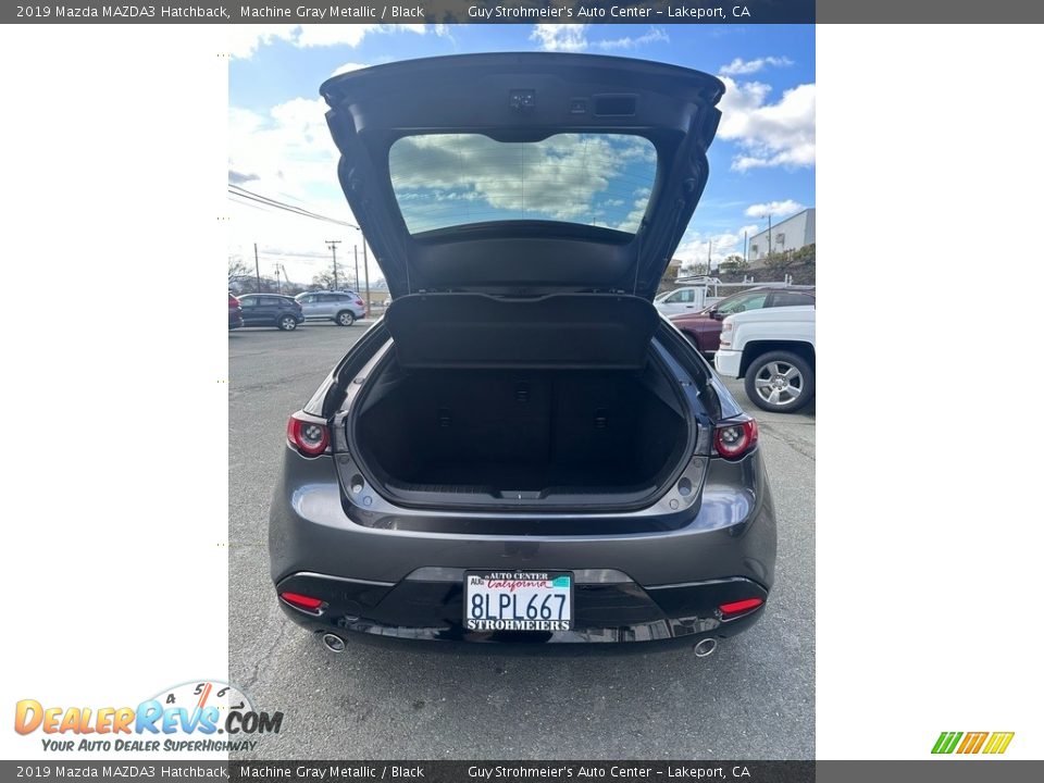 2019 Mazda MAZDA3 Hatchback Machine Gray Metallic / Black Photo #5