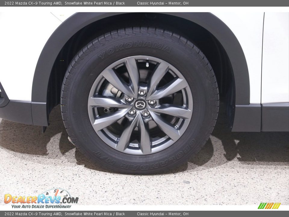 2022 Mazda CX-9 Touring AWD Snowflake White Pearl Mica / Black Photo #22