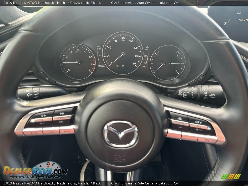 2019 Mazda MAZDA3 Hatchback Steering Wheel Photo #7