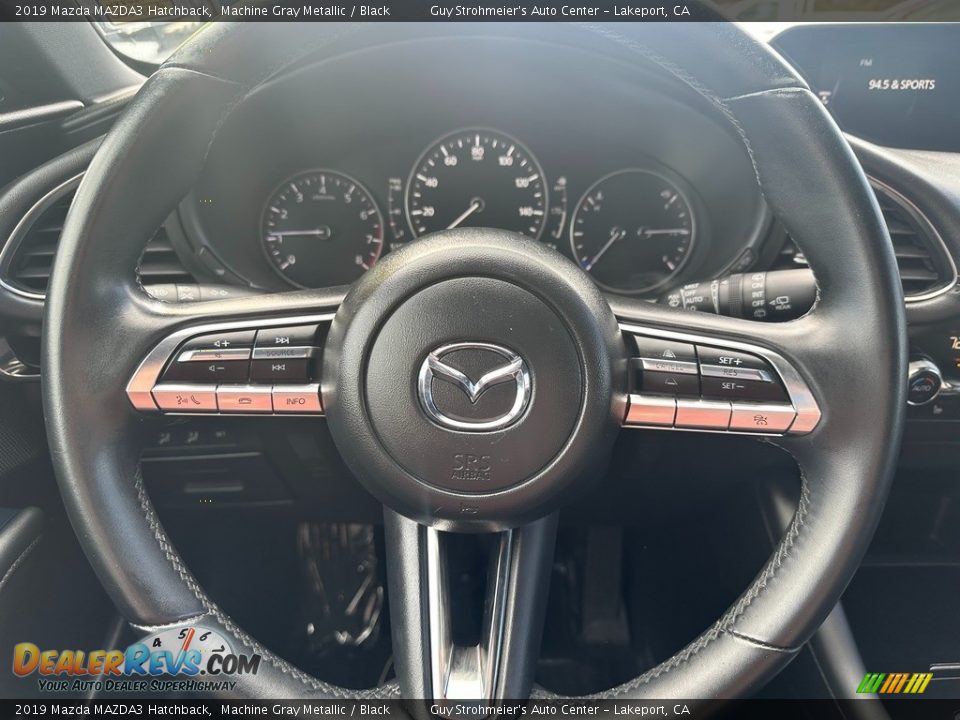 2019 Mazda MAZDA3 Hatchback Steering Wheel Photo #8