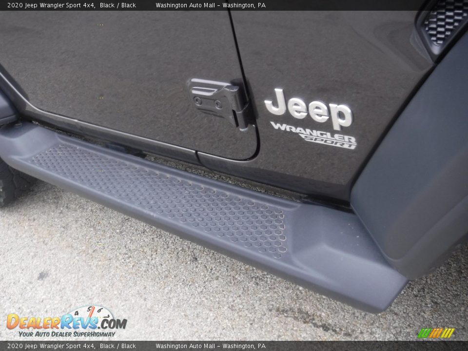 2020 Jeep Wrangler Sport 4x4 Black / Black Photo #9