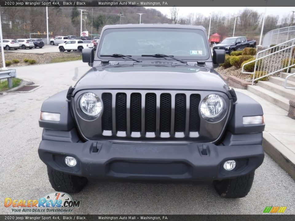 2020 Jeep Wrangler Sport 4x4 Black / Black Photo #10