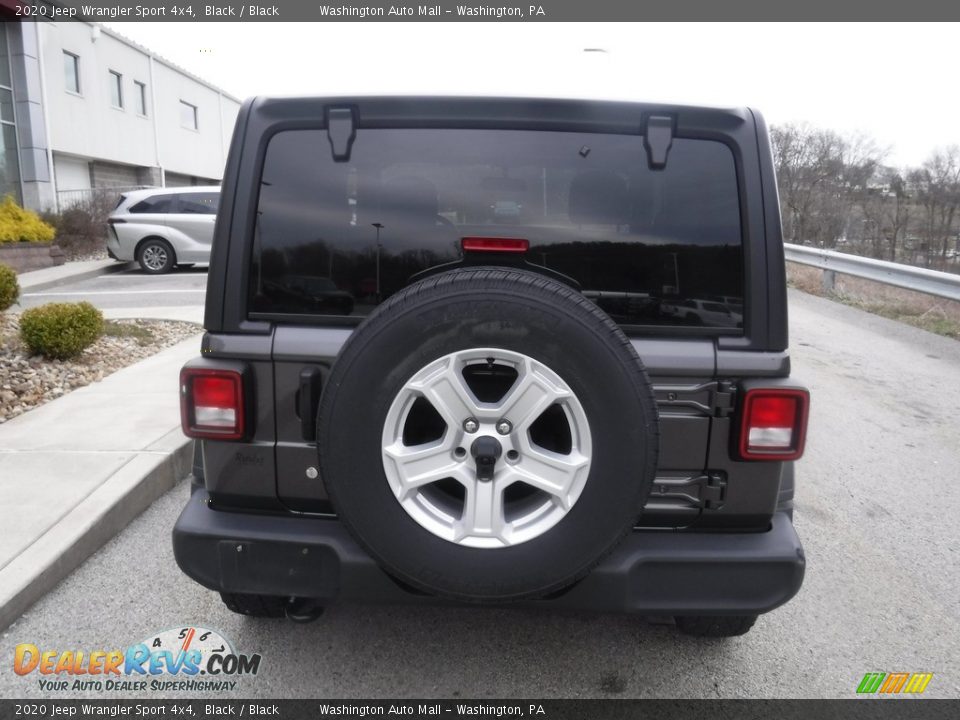 2020 Jeep Wrangler Sport 4x4 Black / Black Photo #14