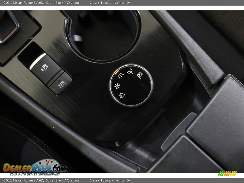 2021 Nissan Rogue S AWD Super Black / Charcoal Photo #15