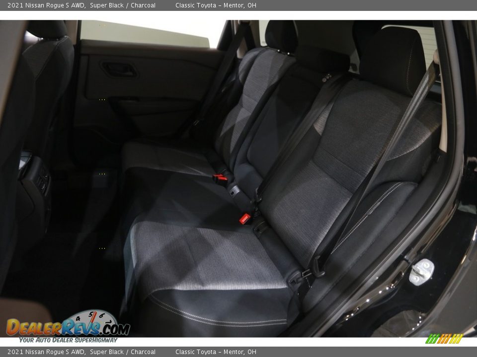 2021 Nissan Rogue S AWD Super Black / Charcoal Photo #18