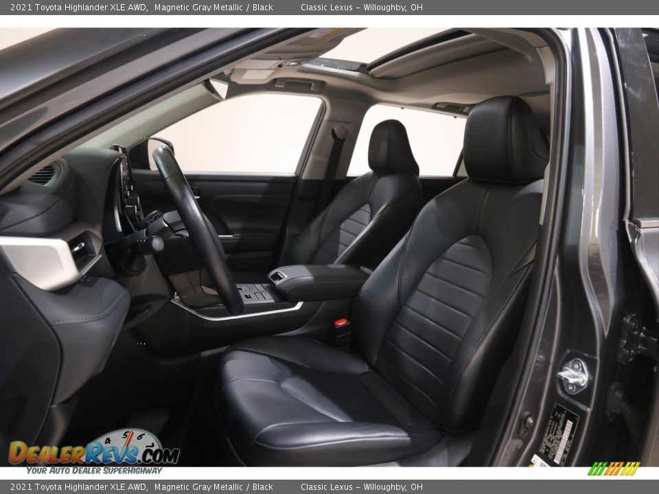 2021 Toyota Highlander XLE AWD Magnetic Gray Metallic / Black Photo #5