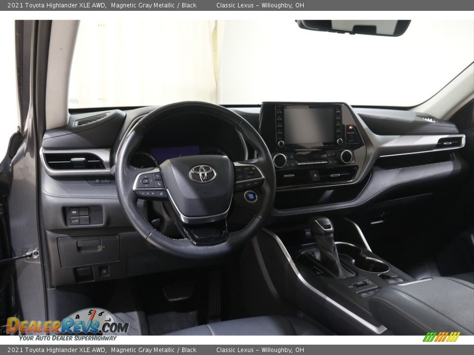 2021 Toyota Highlander XLE AWD Magnetic Gray Metallic / Black Photo #6