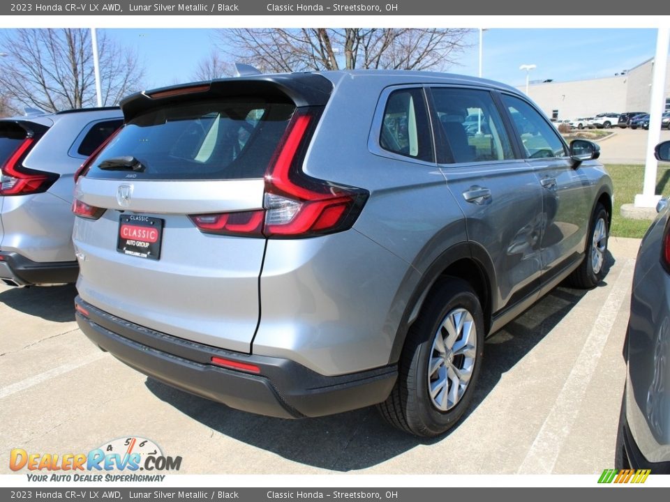 2023 Honda CR-V LX AWD Lunar Silver Metallic / Black Photo #4