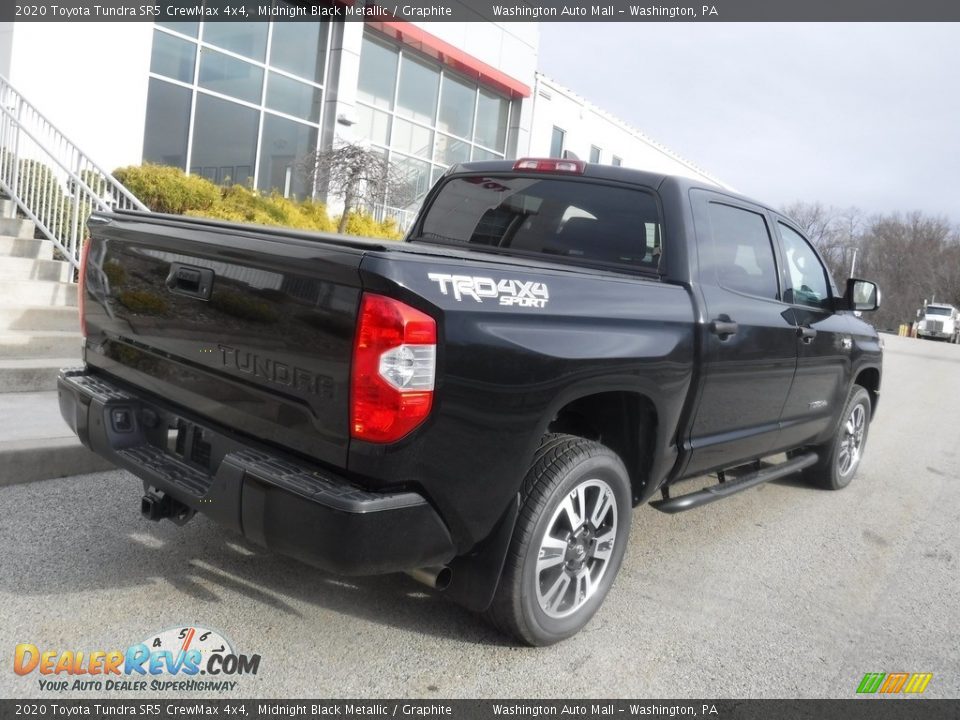 2020 Toyota Tundra SR5 CrewMax 4x4 Midnight Black Metallic / Graphite Photo #21