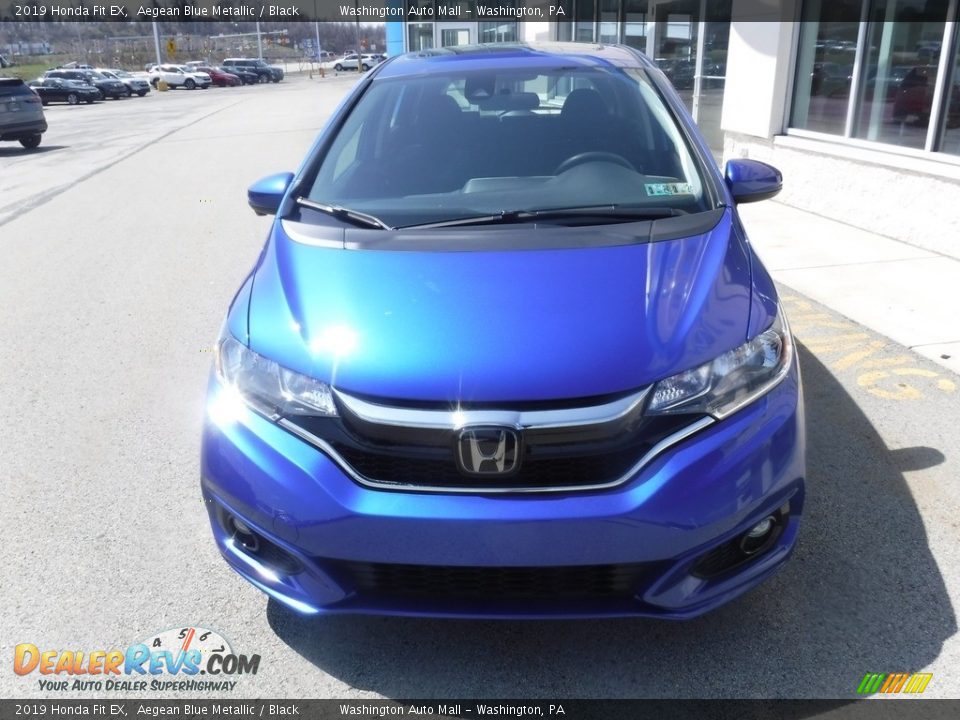 2019 Honda Fit EX Aegean Blue Metallic / Black Photo #5