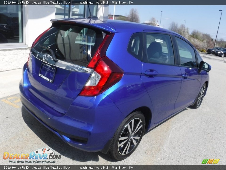 2019 Honda Fit EX Aegean Blue Metallic / Black Photo #10