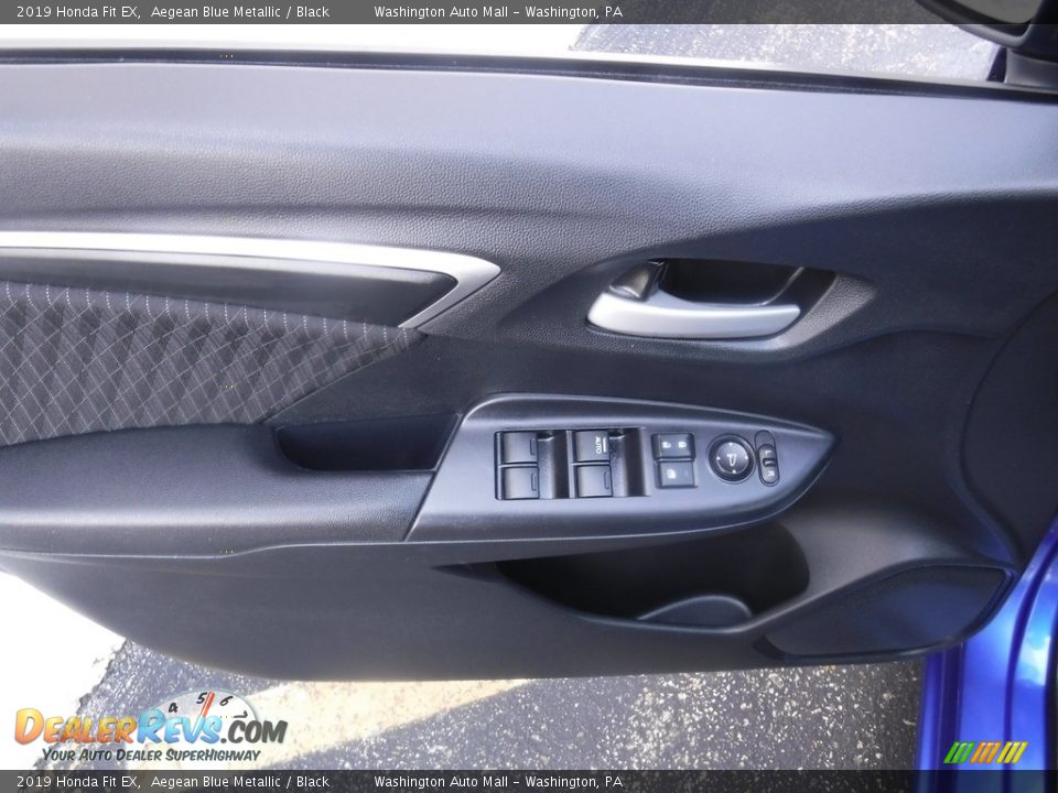 2019 Honda Fit EX Aegean Blue Metallic / Black Photo #11