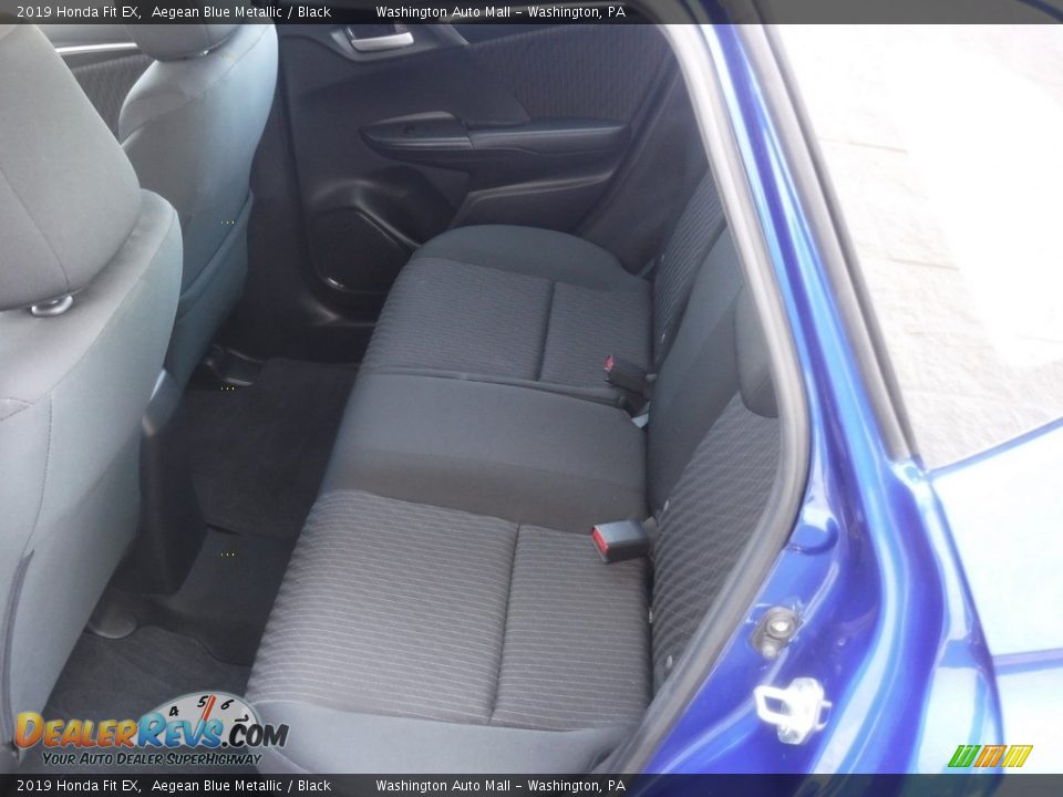 2019 Honda Fit EX Aegean Blue Metallic / Black Photo #27