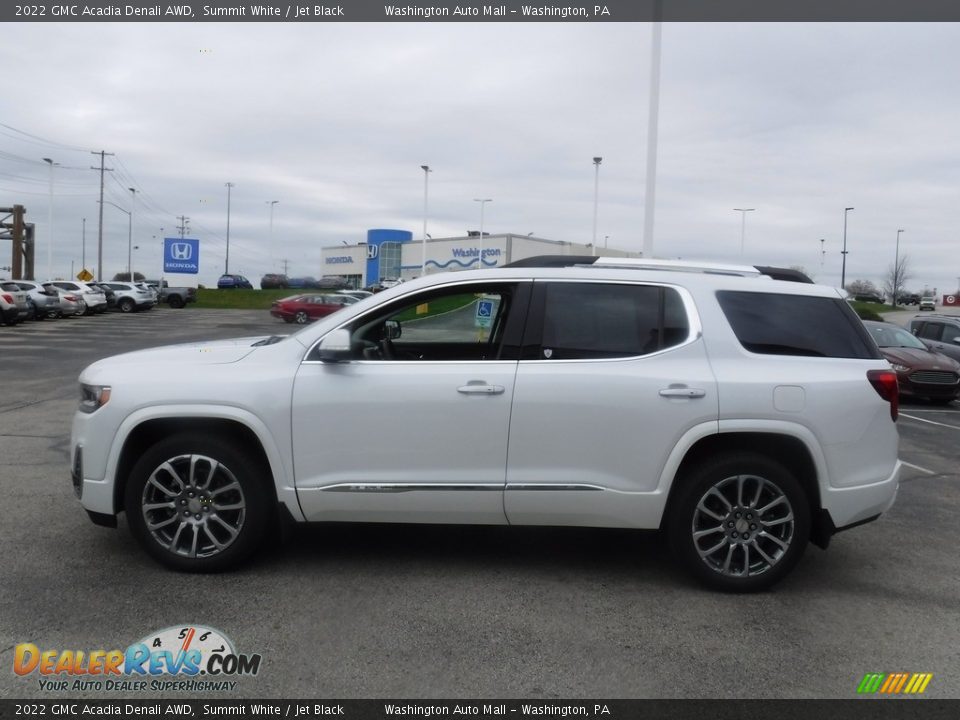 2022 GMC Acadia Denali AWD Summit White / Jet Black Photo #7