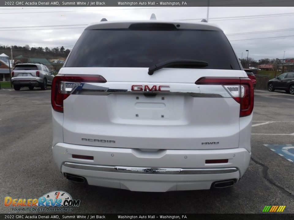 2022 GMC Acadia Denali AWD Summit White / Jet Black Photo #9