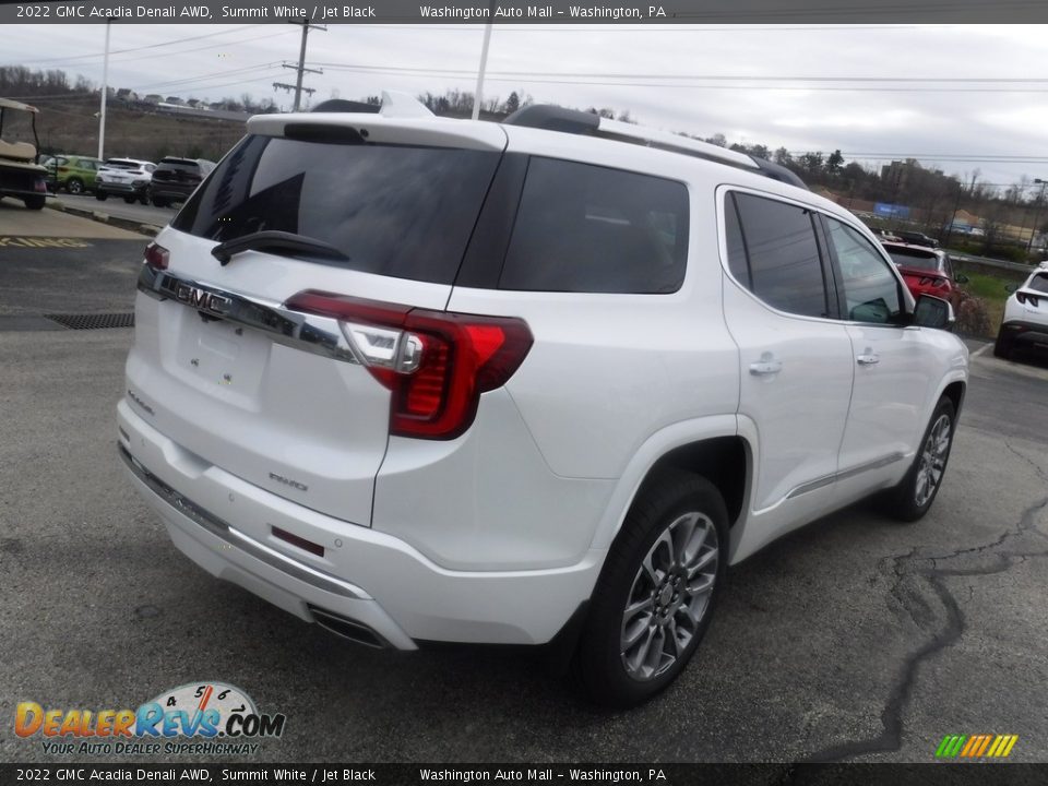 2022 GMC Acadia Denali AWD Summit White / Jet Black Photo #10