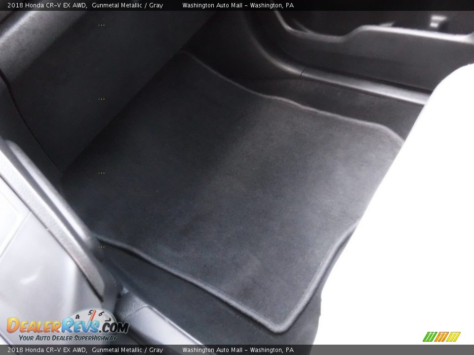 2018 Honda CR-V EX AWD Gunmetal Metallic / Gray Photo #24