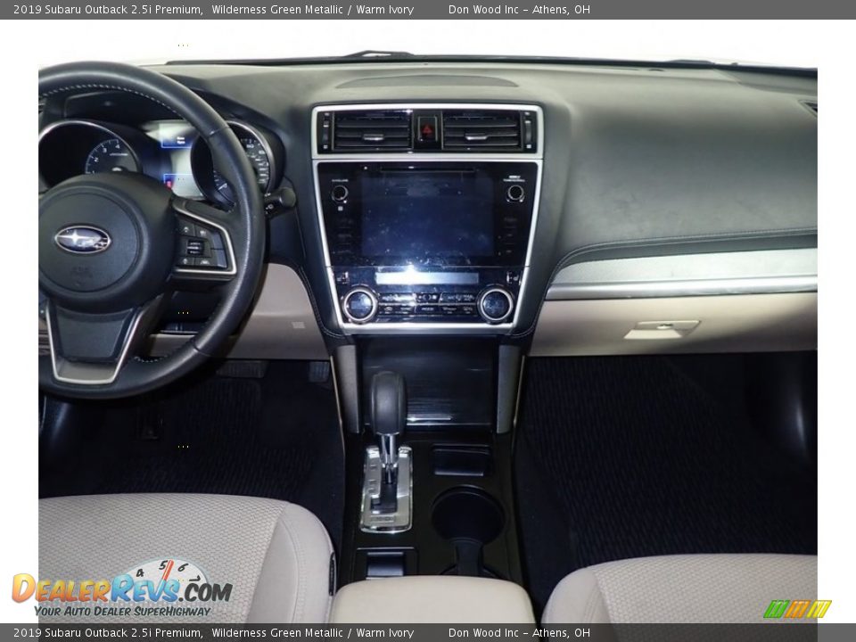 2019 Subaru Outback 2.5i Premium Wilderness Green Metallic / Warm Ivory Photo #21