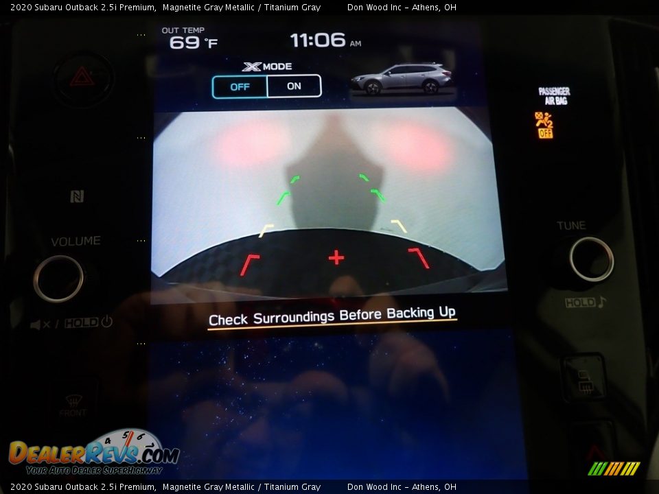 2020 Subaru Outback 2.5i Premium Magnetite Gray Metallic / Titanium Gray Photo #2