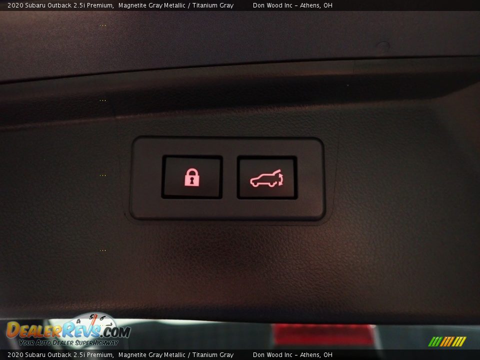 2020 Subaru Outback 2.5i Premium Magnetite Gray Metallic / Titanium Gray Photo #13