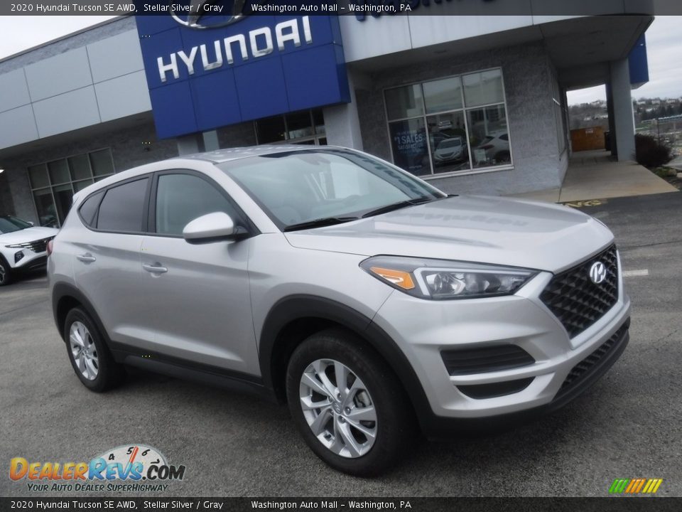 2020 Hyundai Tucson SE AWD Stellar Silver / Gray Photo #1