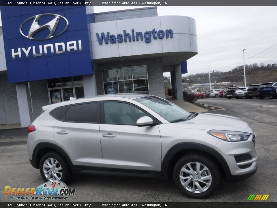 2020 Hyundai Tucson SE AWD Stellar Silver / Gray Photo #2