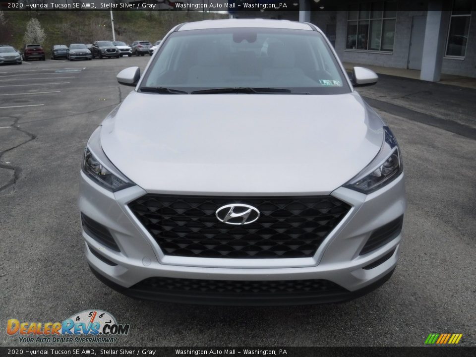 2020 Hyundai Tucson SE AWD Stellar Silver / Gray Photo #4