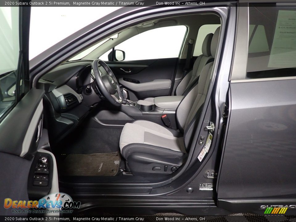 2020 Subaru Outback 2.5i Premium Magnetite Gray Metallic / Titanium Gray Photo #19
