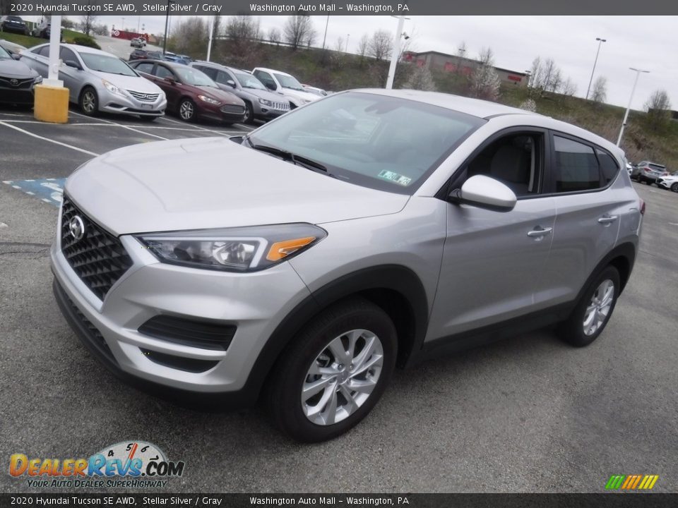 2020 Hyundai Tucson SE AWD Stellar Silver / Gray Photo #5