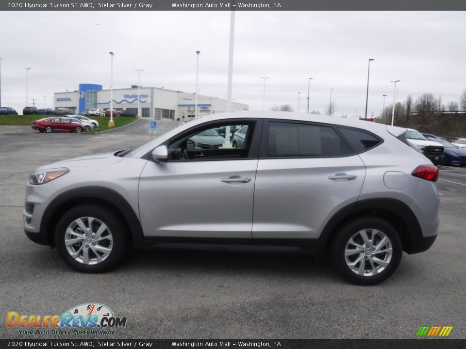 2020 Hyundai Tucson SE AWD Stellar Silver / Gray Photo #6