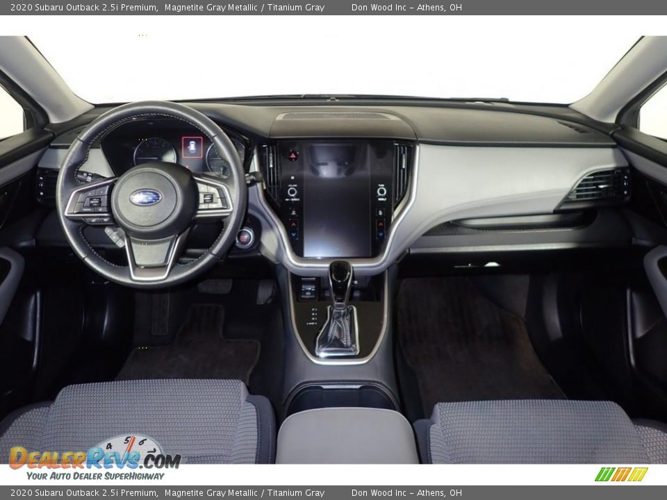 2020 Subaru Outback 2.5i Premium Magnetite Gray Metallic / Titanium Gray Photo #21
