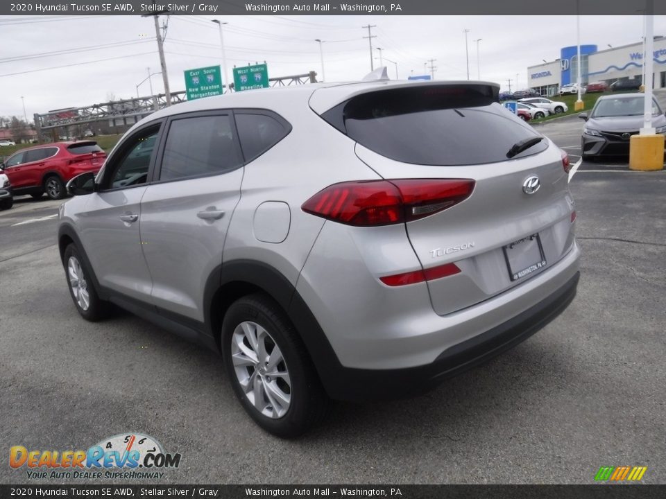 2020 Hyundai Tucson SE AWD Stellar Silver / Gray Photo #7