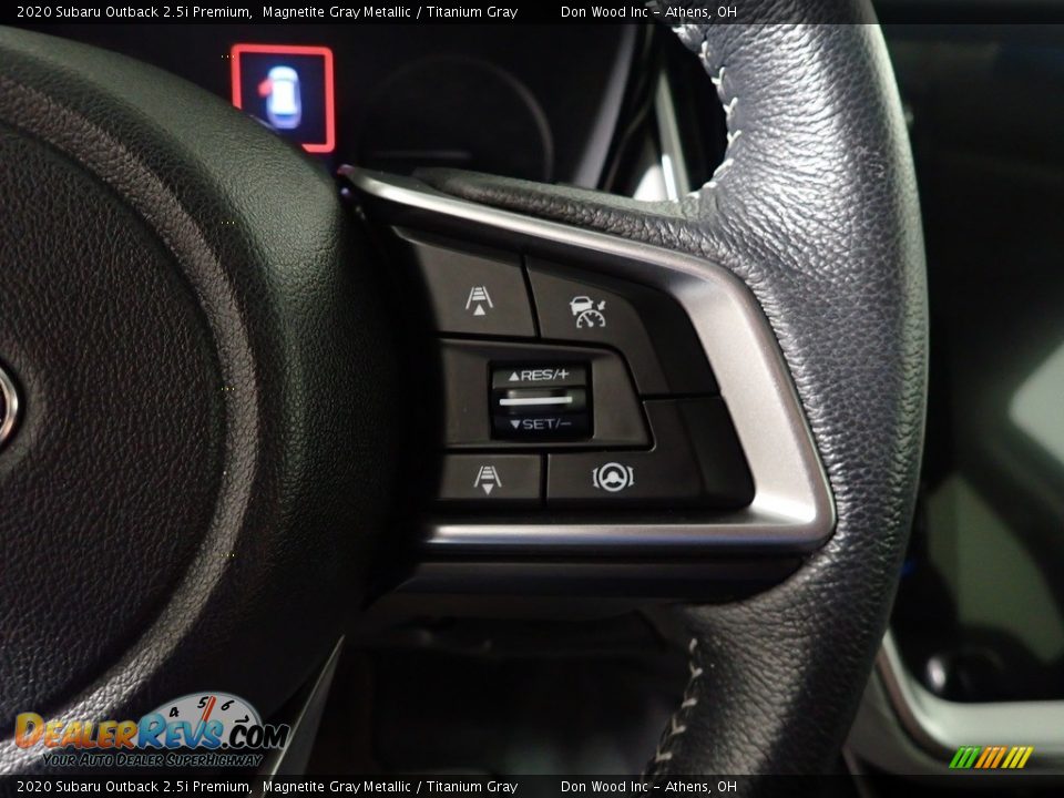 2020 Subaru Outback 2.5i Premium Magnetite Gray Metallic / Titanium Gray Photo #27