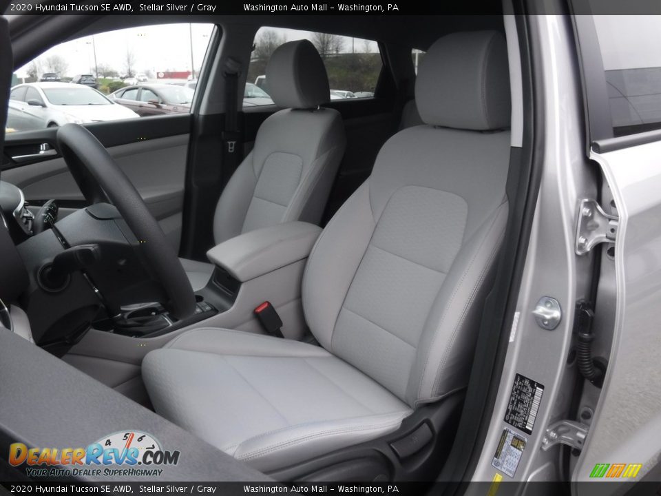 2020 Hyundai Tucson SE AWD Stellar Silver / Gray Photo #13