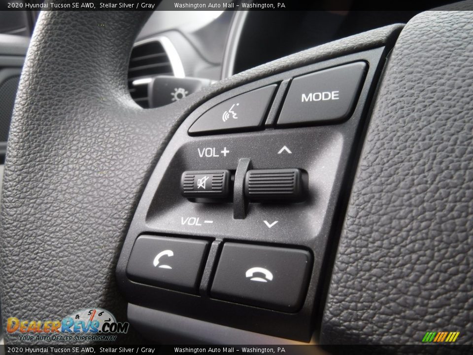 2020 Hyundai Tucson SE AWD Stellar Silver / Gray Photo #22