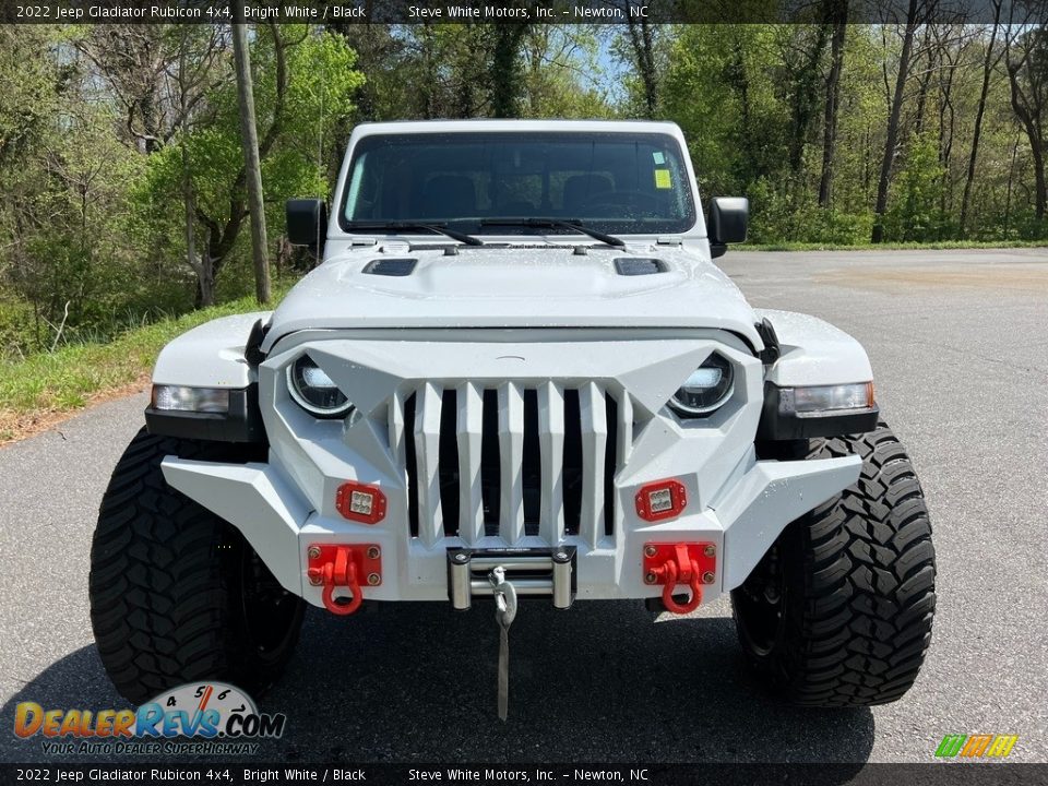 2022 Jeep Gladiator Rubicon 4x4 Bright White / Black Photo #3