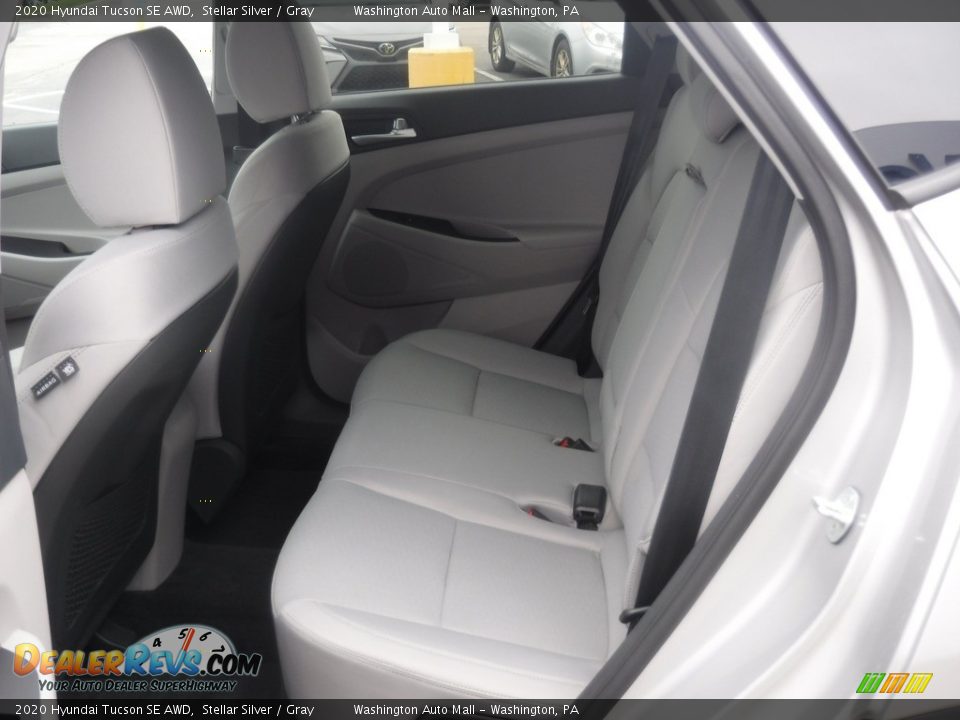 2020 Hyundai Tucson SE AWD Stellar Silver / Gray Photo #25