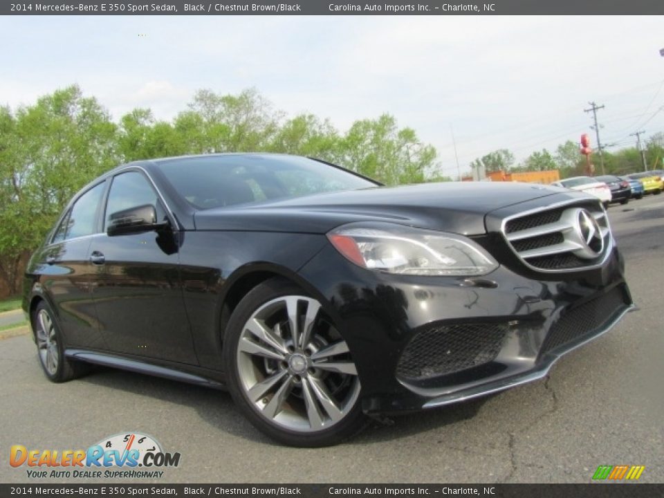 Front 3/4 View of 2014 Mercedes-Benz E 350 Sport Sedan Photo #1