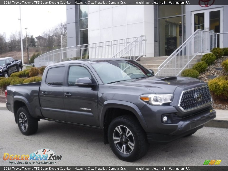 2019 Toyota Tacoma TRD Sport Double Cab 4x4 Magnetic Gray Metallic / Cement Gray Photo #1
