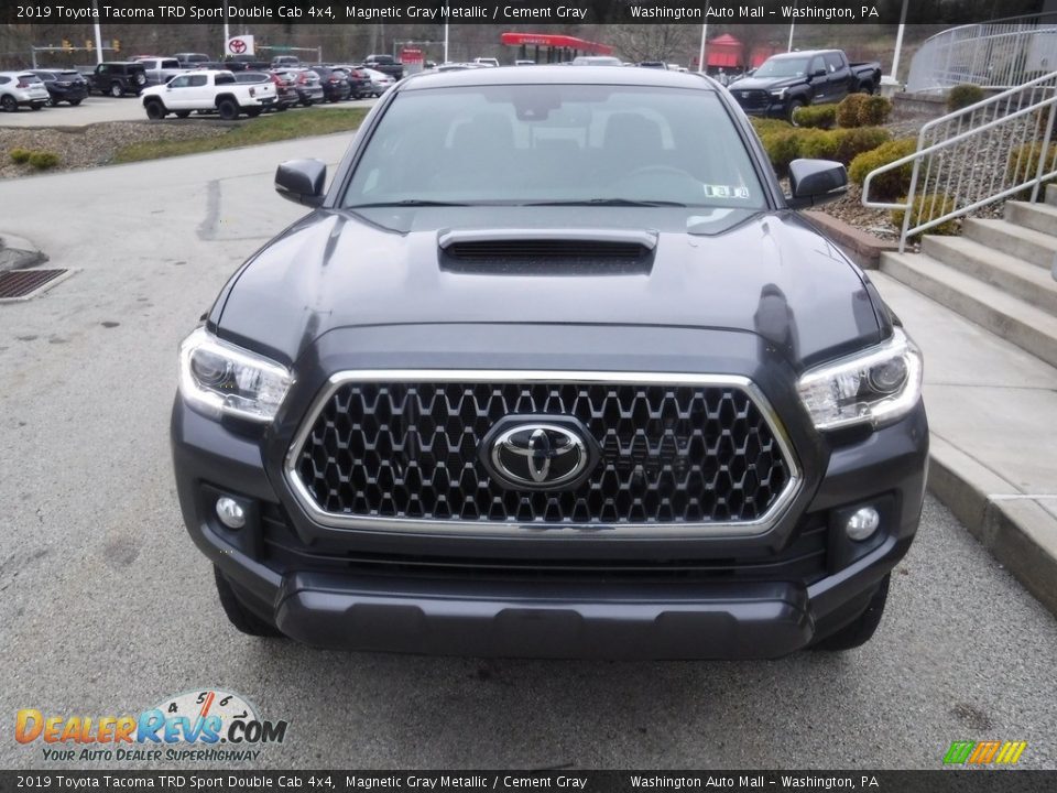 2019 Toyota Tacoma TRD Sport Double Cab 4x4 Magnetic Gray Metallic / Cement Gray Photo #13