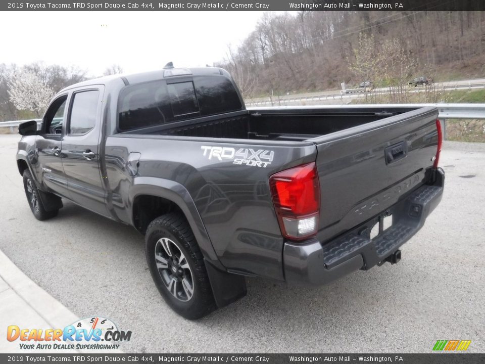2019 Toyota Tacoma TRD Sport Double Cab 4x4 Magnetic Gray Metallic / Cement Gray Photo #15