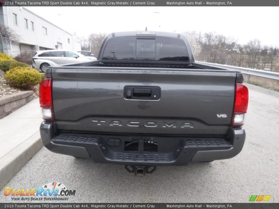 2019 Toyota Tacoma TRD Sport Double Cab 4x4 Magnetic Gray Metallic / Cement Gray Photo #16