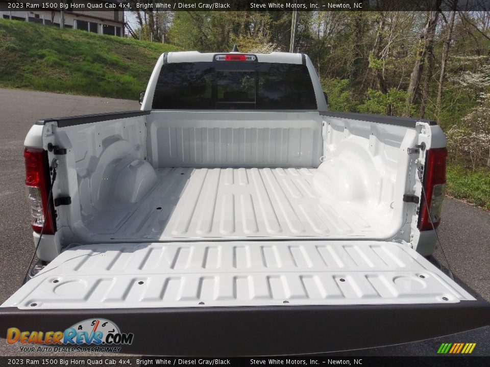 2023 Ram 1500 Big Horn Quad Cab 4x4 Bright White / Diesel Gray/Black Photo #8