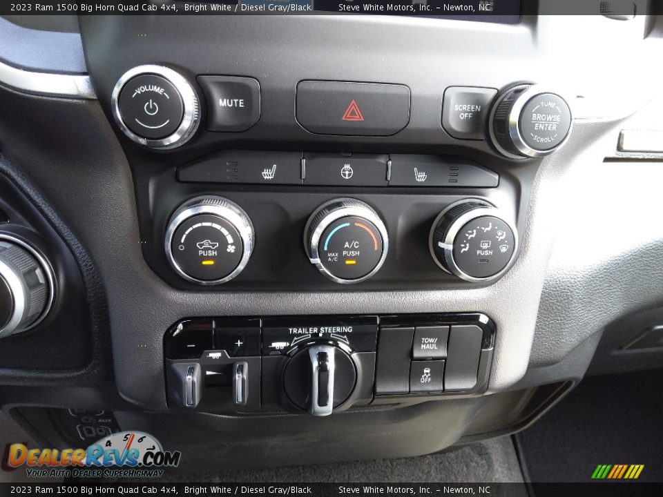 Controls of 2023 Ram 1500 Big Horn Quad Cab 4x4 Photo #24