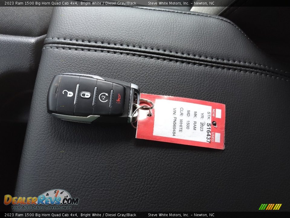 Keys of 2023 Ram 1500 Big Horn Quad Cab 4x4 Photo #27