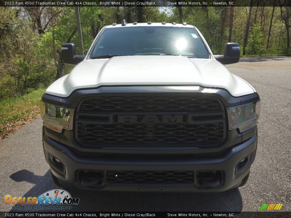 2023 Ram 4500 Tradesman Crew Cab 4x4 Chassis Bright White / Diesel Gray/Black Photo #3